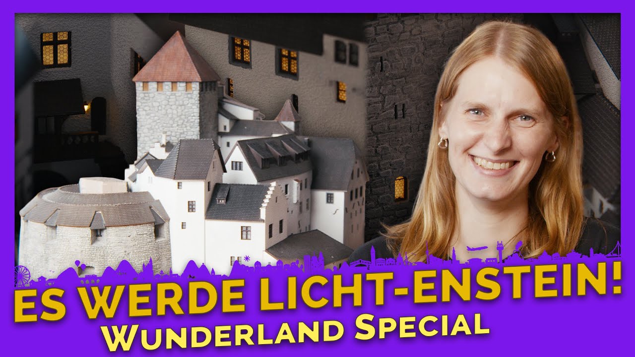 VADUZ HELL ERSTRAHLT: Schloss Liechtenstein beleuchtet | Wunderland Special | Miniatur Wunderland
