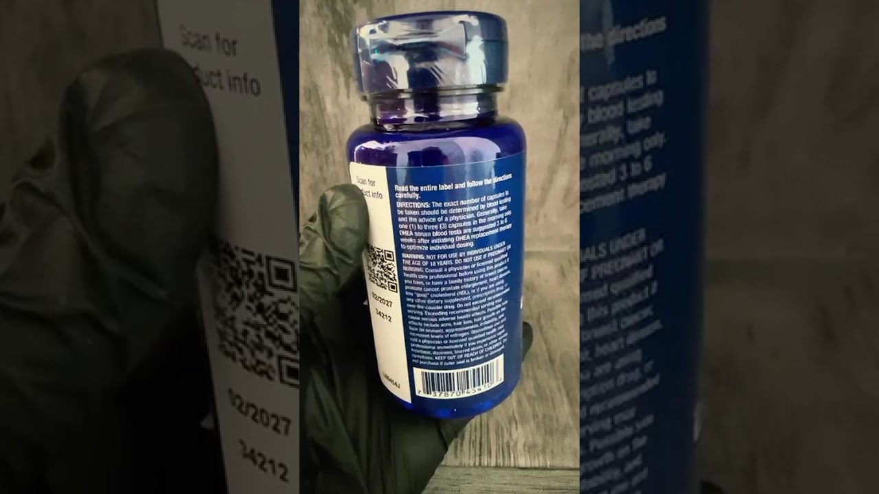 X Suplementos - DHEA 15 mg Life Extension