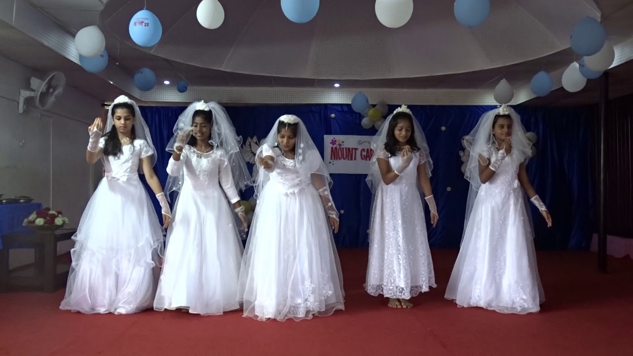 Mount Carmel Day Prayer Dance   St  Jude Public School, Kuttanellur