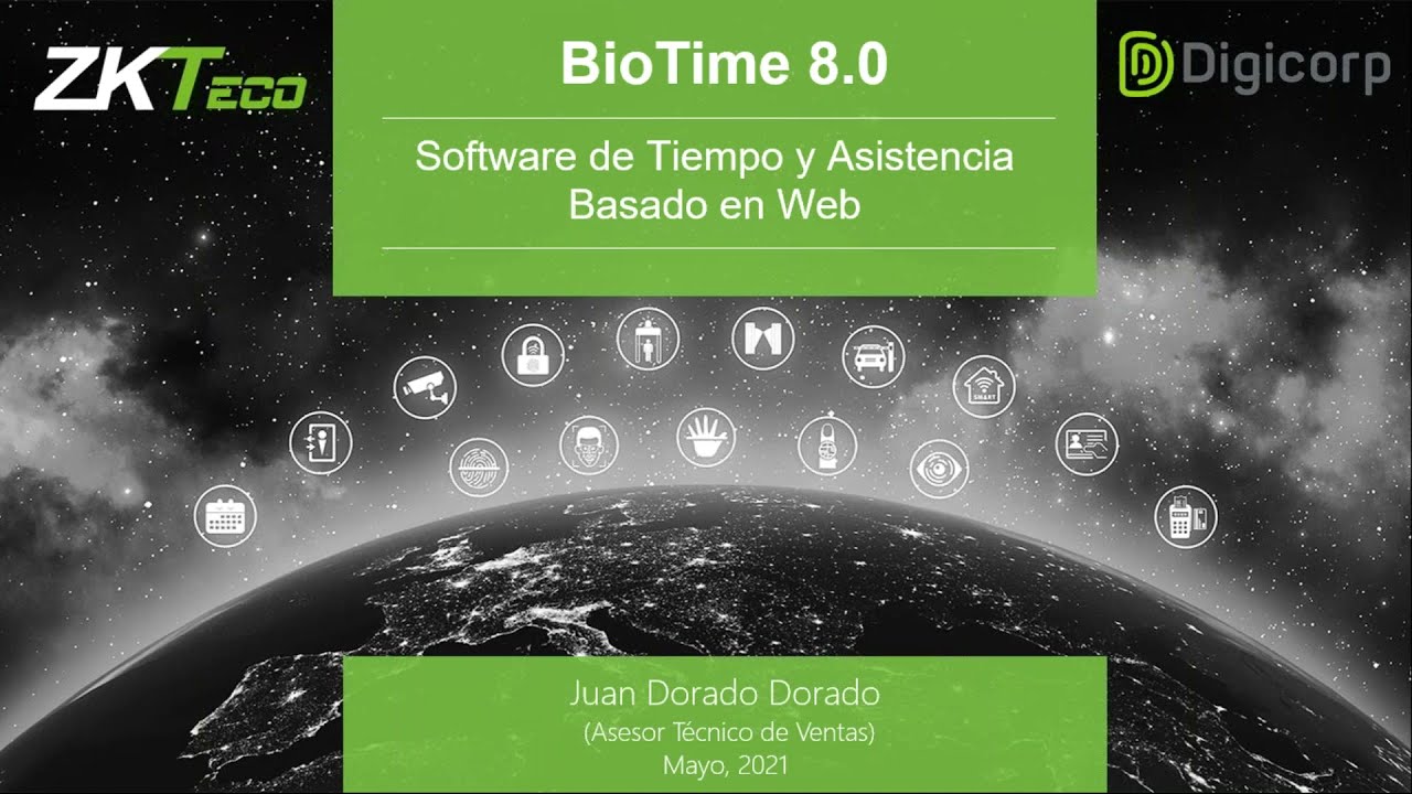SOFTWARE DE ASISTENCIA  BIOTIME 8 - ZKTECO