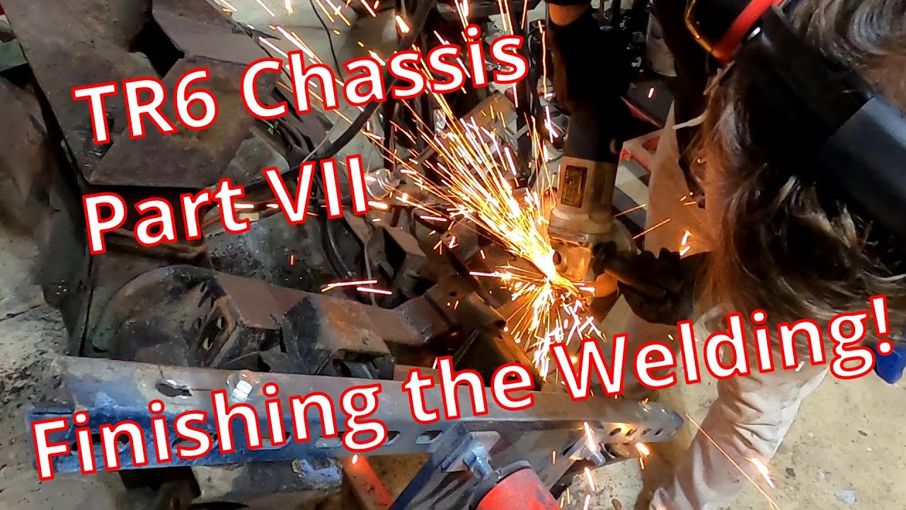 Triumph TR6 Chassis Repair Part VII:  We're Done Welding!