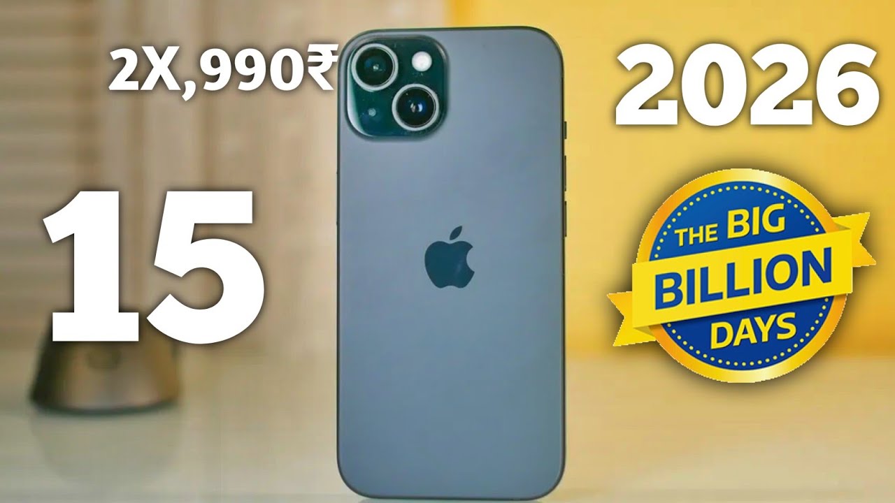 iPhone 15 2026 Big Billion Days Price 🔥 iPhone 15 BBD sale 2026 | iPhone 15 Big Billion 2026