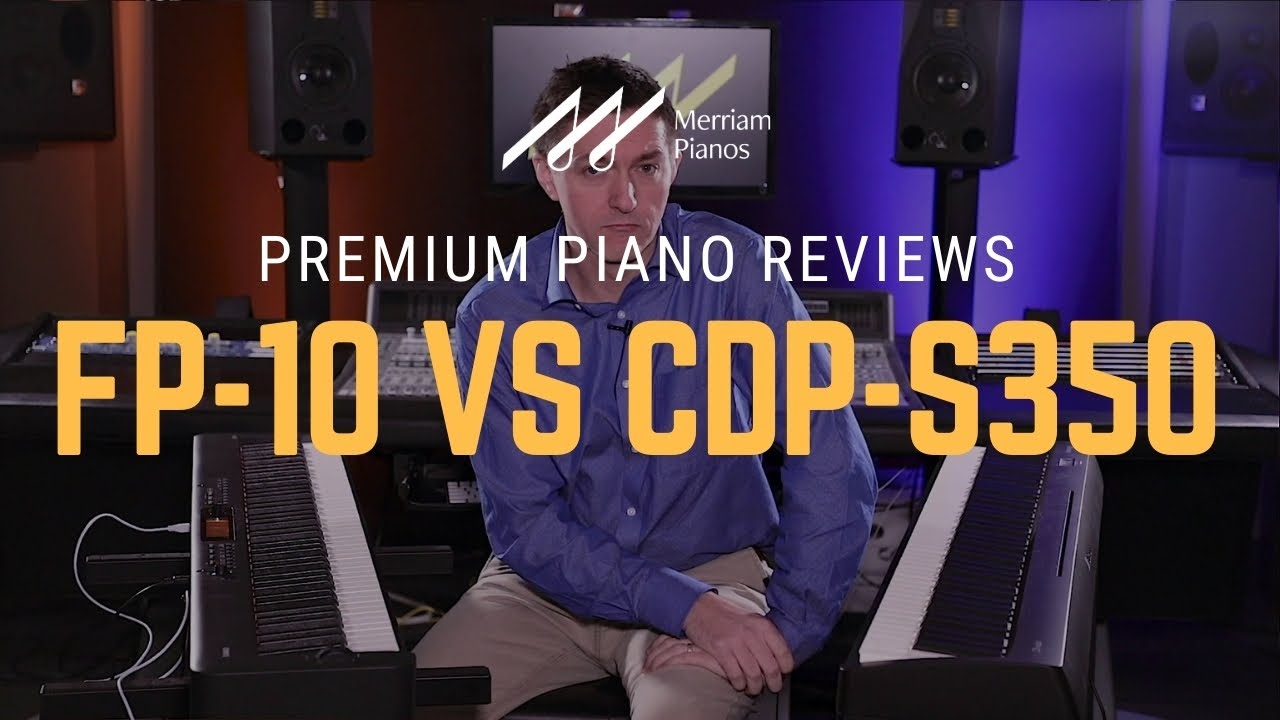 🎹Roland FP-10 vs Casio CDP-S350 Digital Piano Comparison - Excellent Beginner Pianos🎹