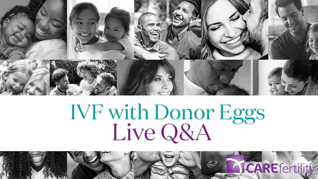 IVF with donor eggs | Live Instagram Q&A | Care Fertility
