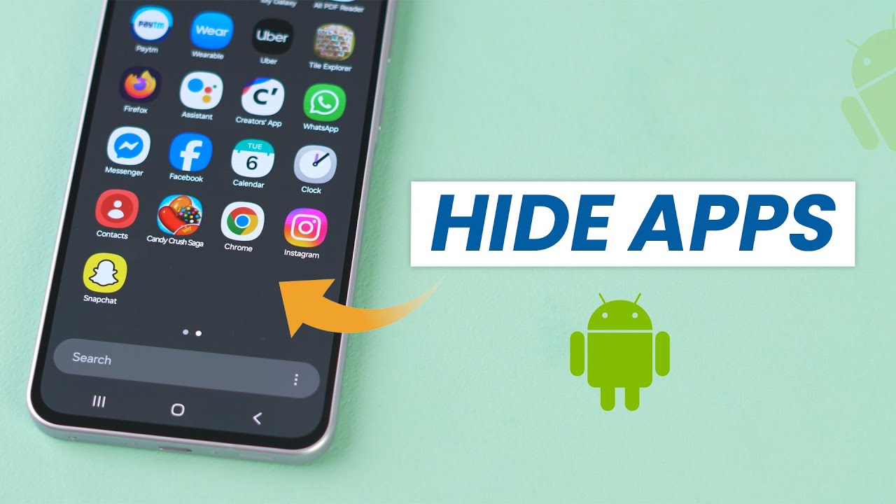 Как скрыть приложения на Android?