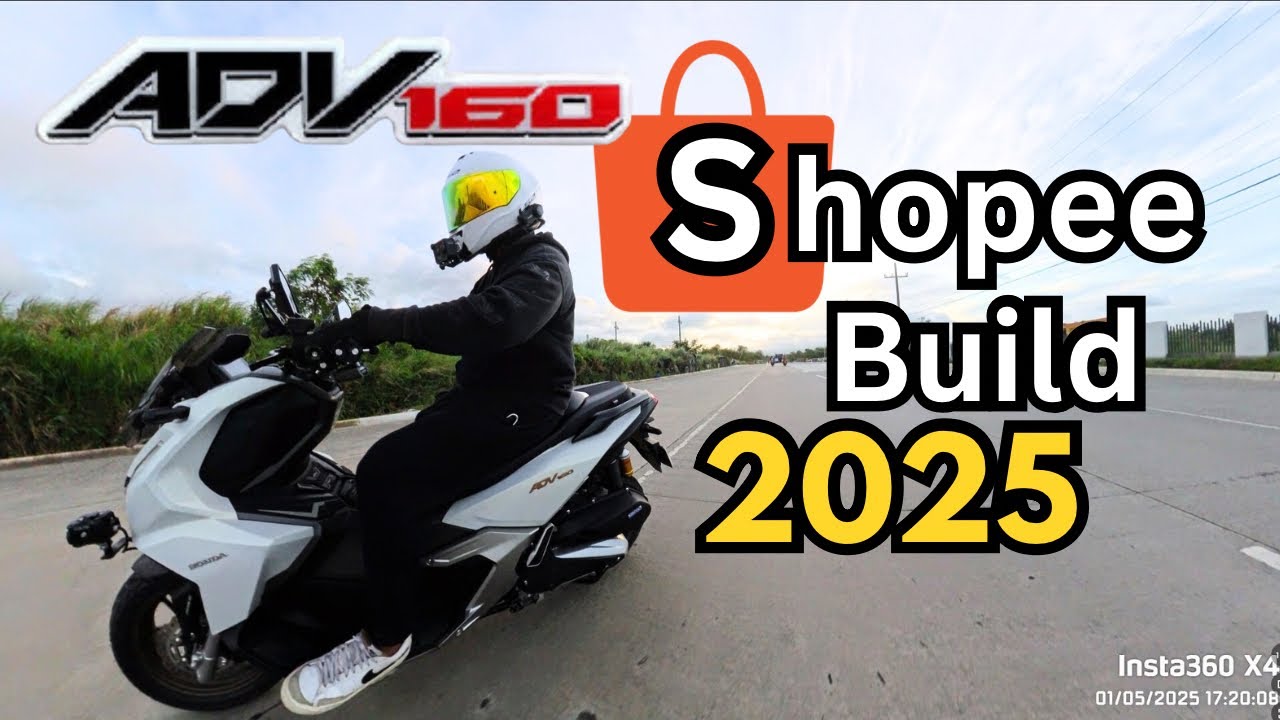 ADV 160 Essential Accessories | Shopee Build 2025 | Link in description #adv160 #adv150