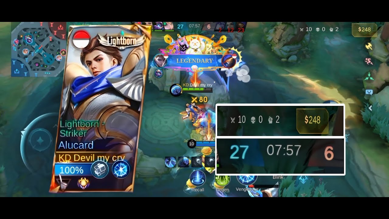 ALUCARD EXP!!!MUSUH SUDAH DIBANTAI DI EARLY GAME!!