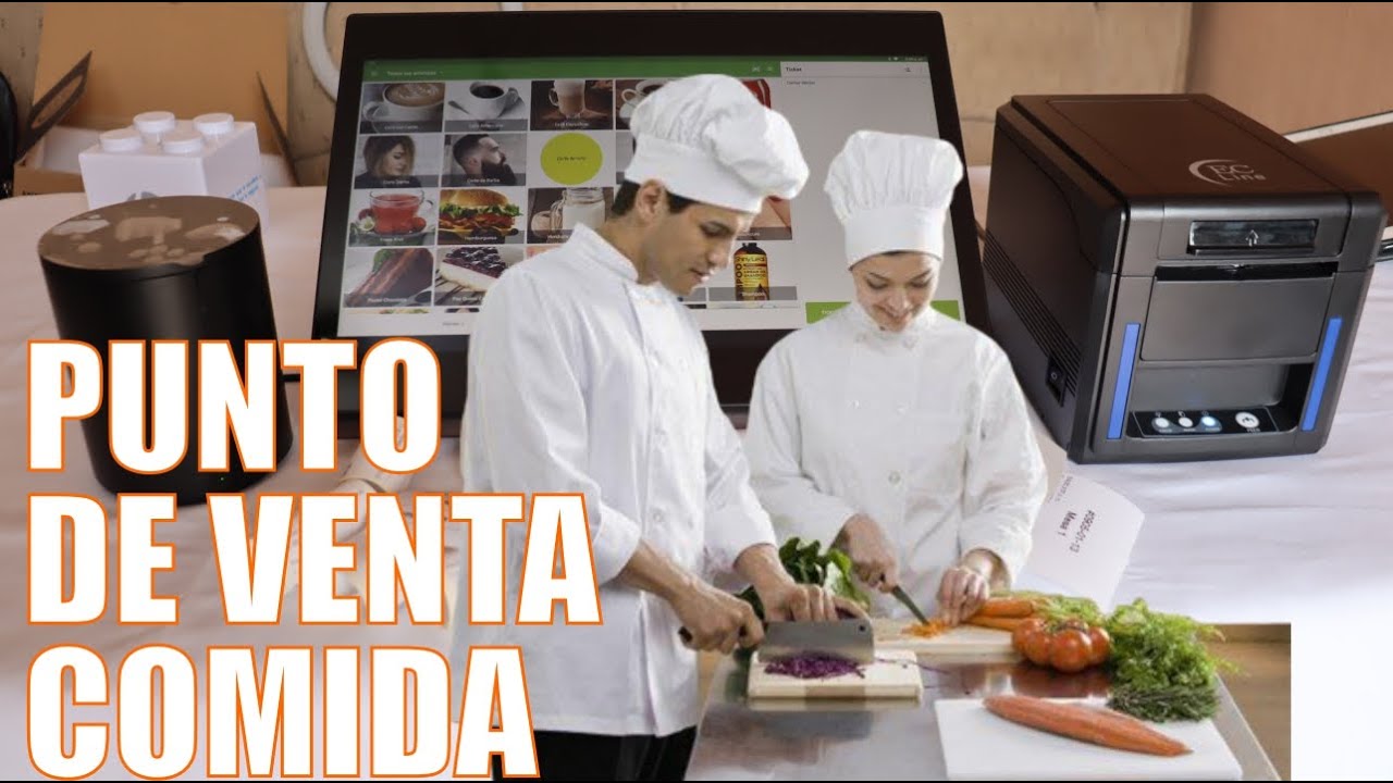 Kit Punto de Venta para Restaurante o Negocio de Comida con Impresora para Barra o Cocina Comandas