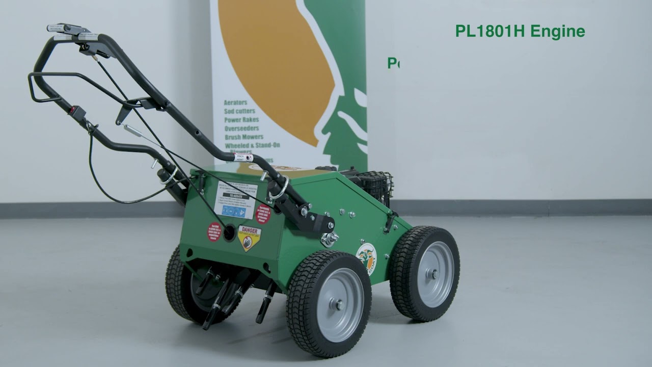 PL1803v PL1801H Aerators Operating Instructions