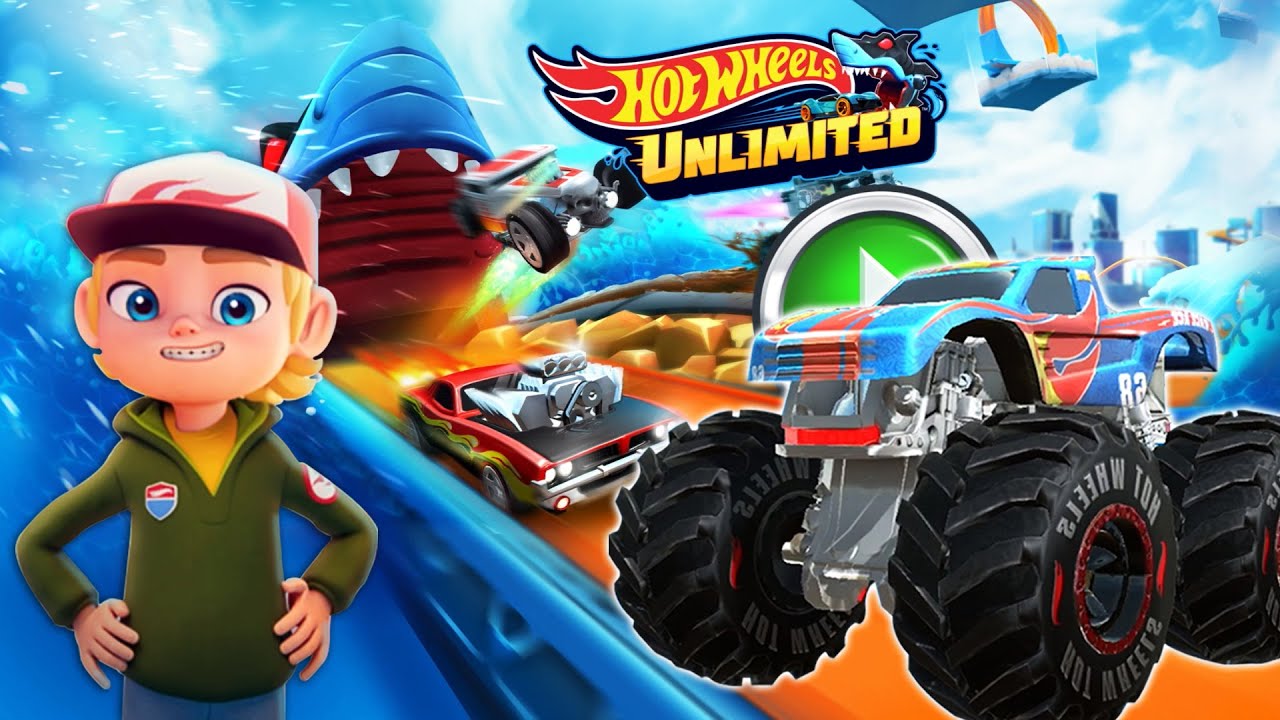 Hot Wheels Unlimited 2: Let’s Race Monster Trucks Race Ace Challenge!