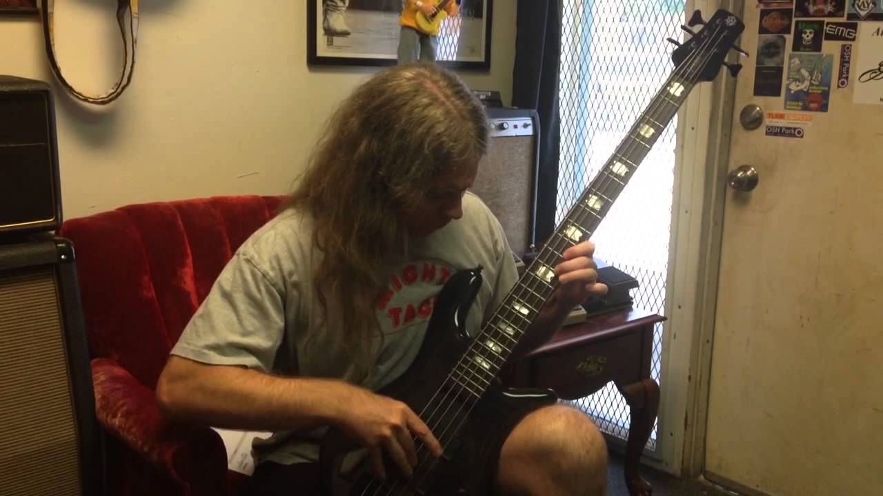 Alex Webster from Cannibal Corpse plays Granville