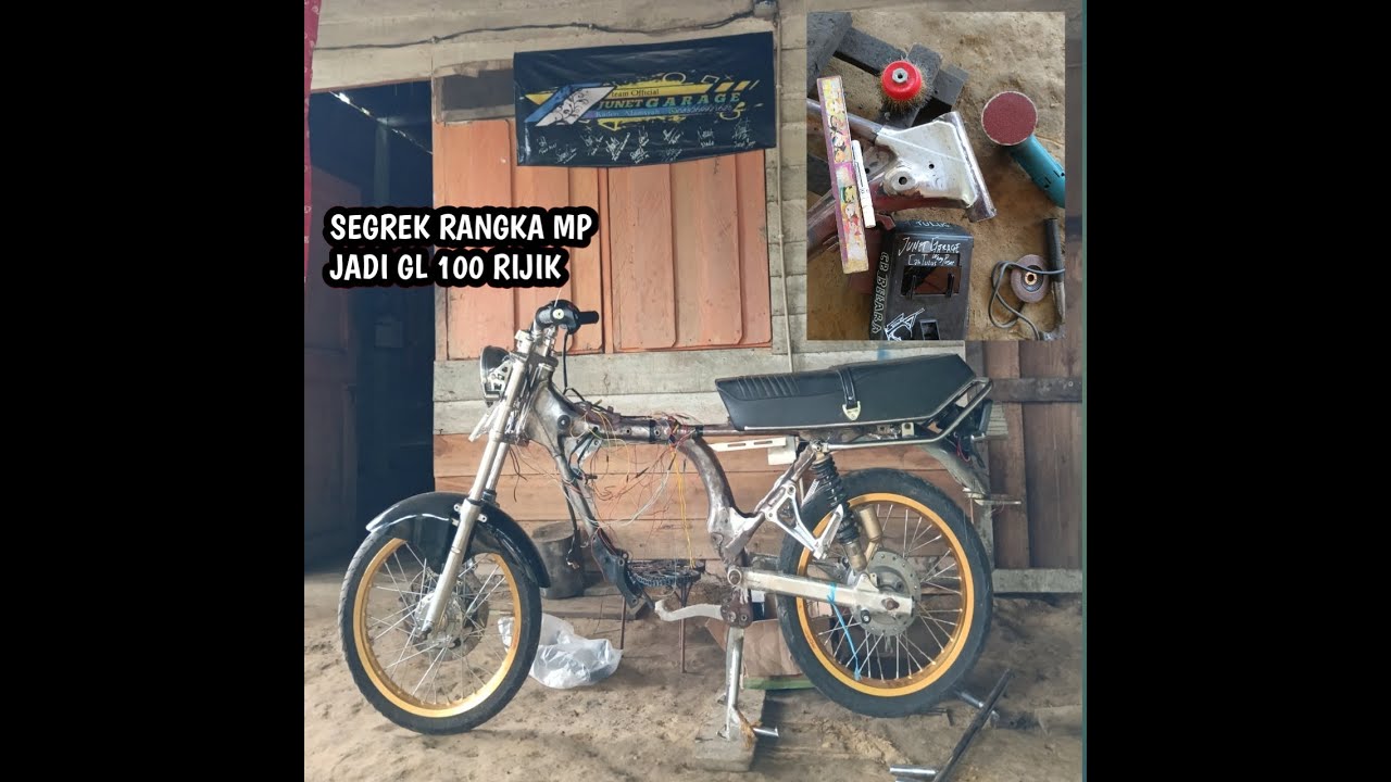 SEGREK rangka MP jadi GL 100 rijikk || 