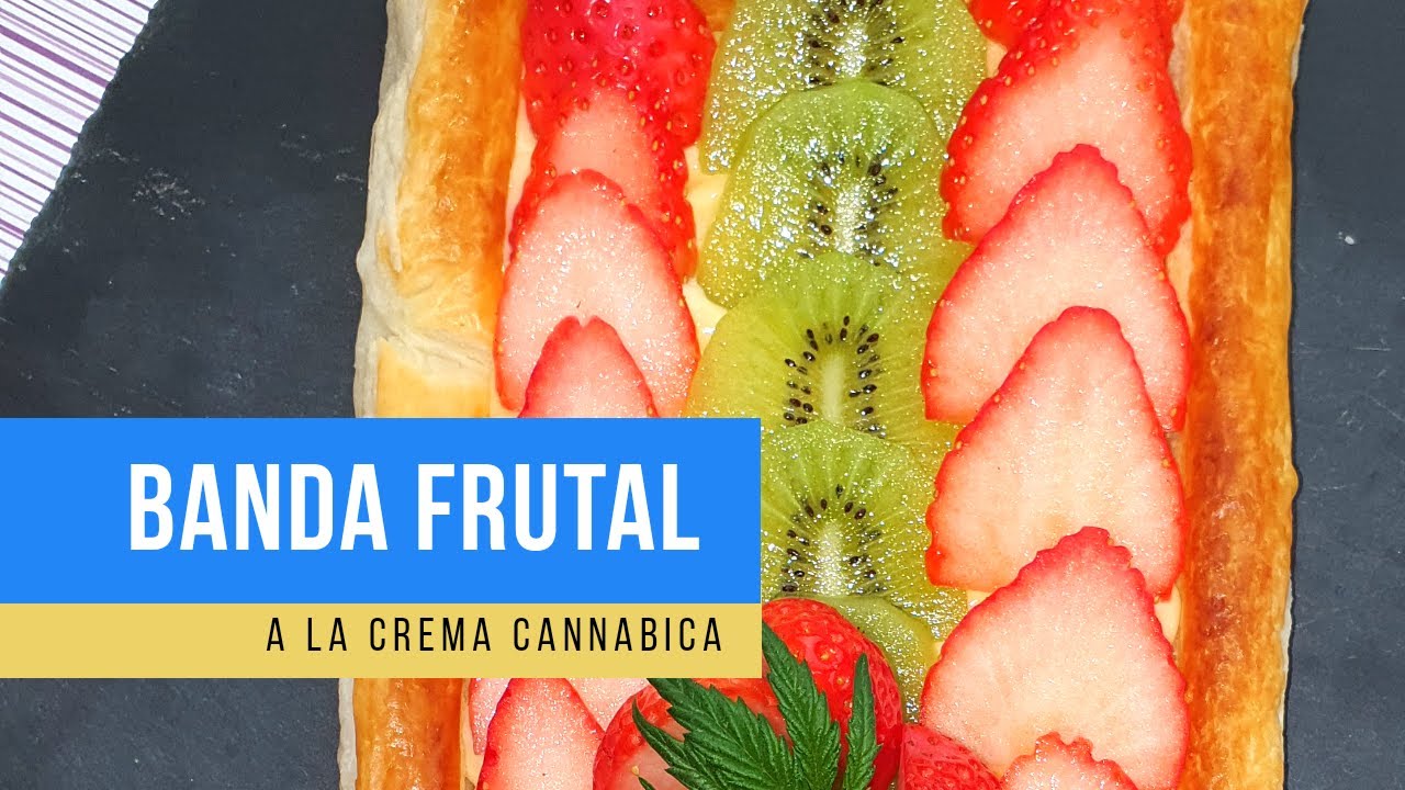 Banda frutal a la crema cann&aacute;bica