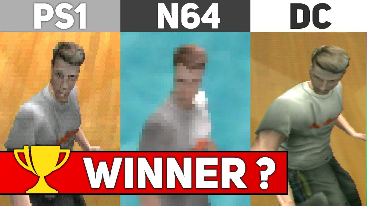 TONY HAWK´S Pro Skater: PS1 - N64 - Dreamcast Differences/Comparison - upscaled by Retrotink5x PRO
