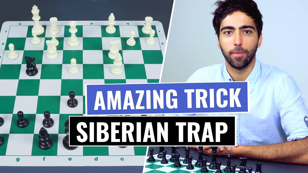 Siberian Trap | Secret Opening Trap for Black | Chess Opening Tricks and Traps to Win Fast