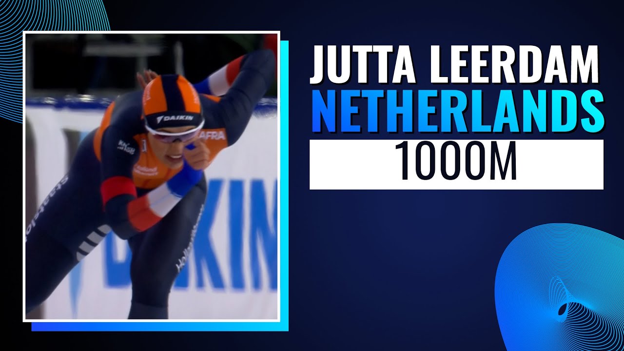 Jutta Leerdam Wins In Style | Women 1000m Sprint | Heerenveen 2025 | 