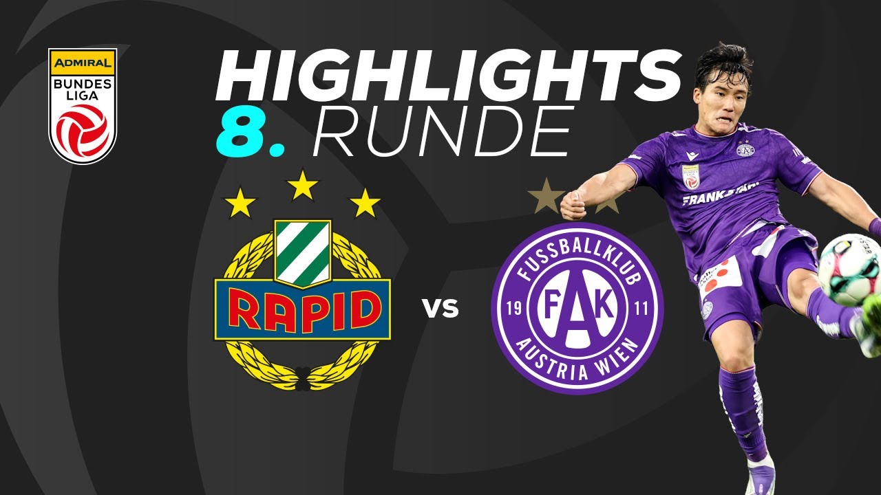 SK Rapid - FK Austria Wien 8. Runde ADMIRAL Bundesliga 2025/26
