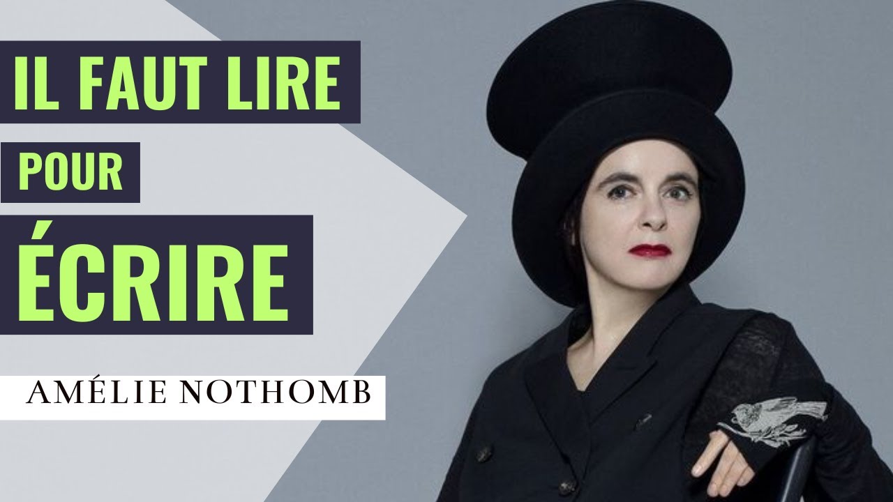 [techniques d'écriture] Amélie Nothomb : la préparation d'un roman