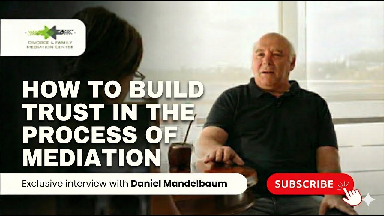 How to build trust in the process of mediation