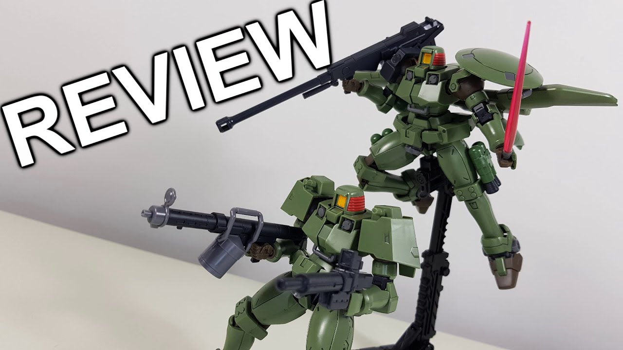1/144 HGAC Leo Full Weapon Set Review