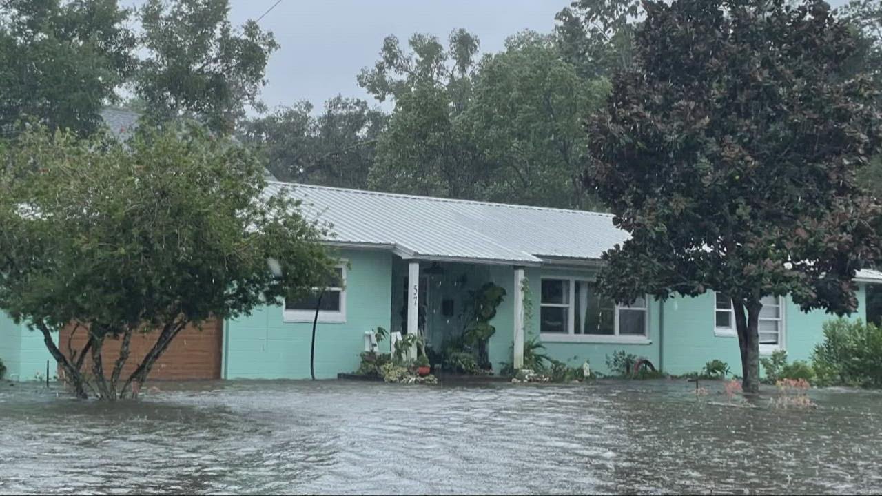'At the end of the day, it's just stuff:' Davis Shores neighborhood facing flooding nightmare