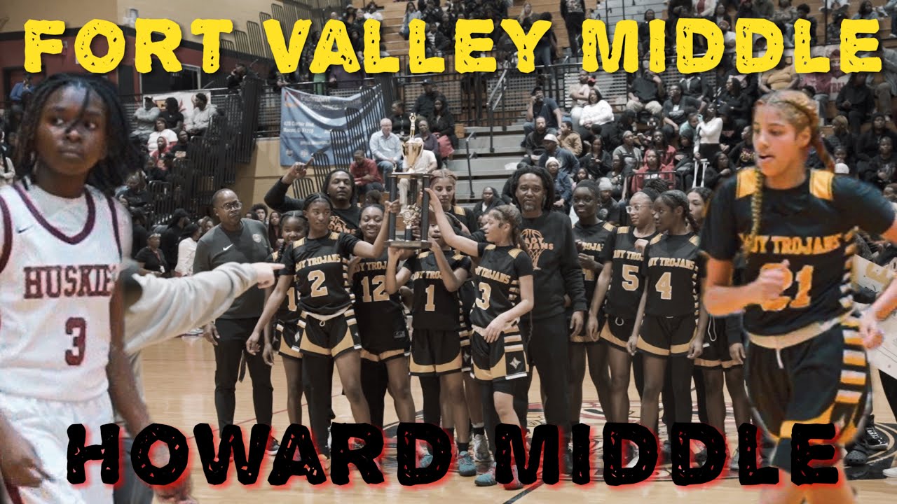🚨MIDDLE SCHOOL CHAMPIONSHIP🚨 FORT VALLEY MIDDLE VS HOWARD MIDDLE #BallSoHardFam