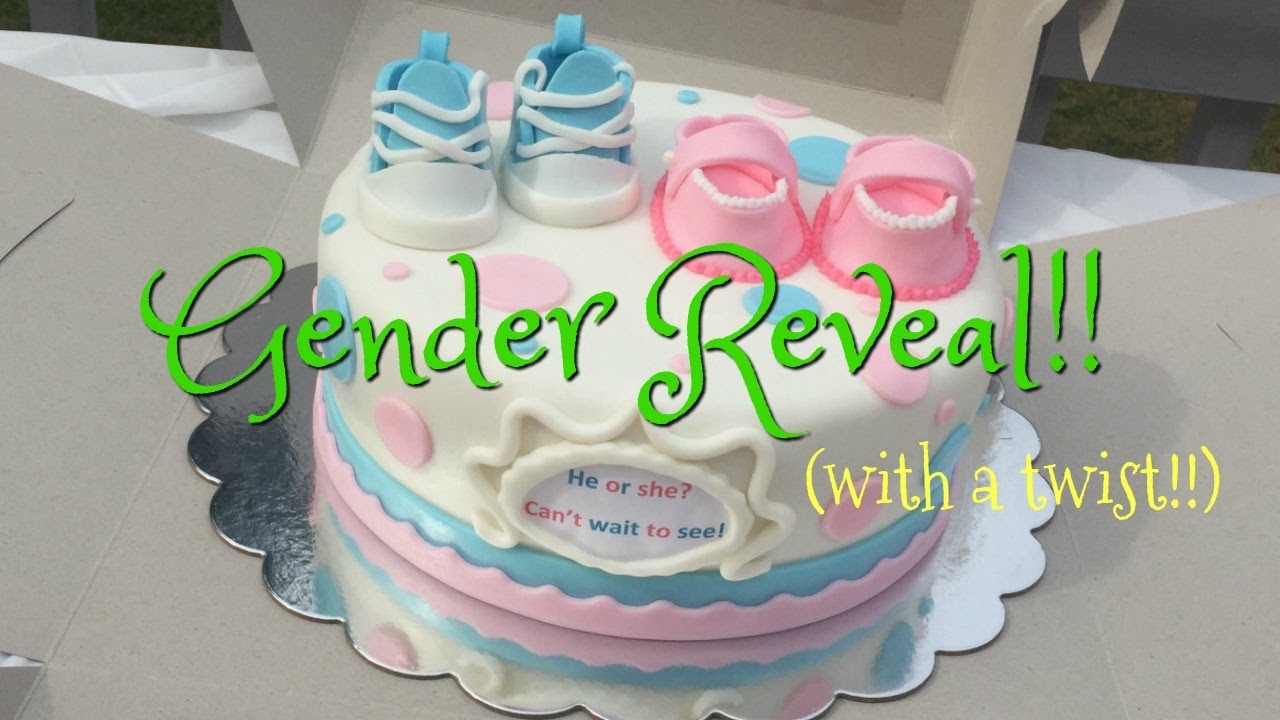 GENDER REVEAL!! WITH A TWIST! :)