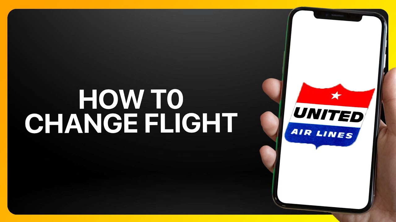 How To Change Flight On United Airlines App ! Tutorial
