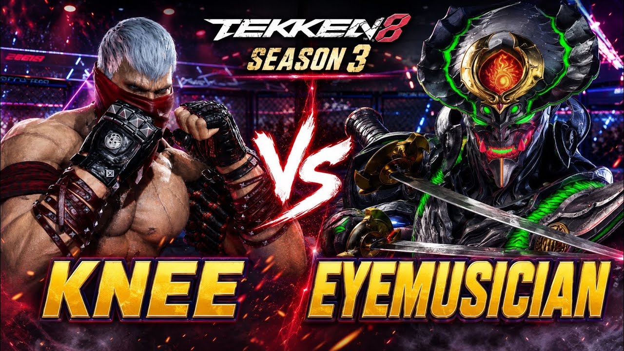 Tekken 8 S3 -  Knee (Bryan) vs  Eyemusician (Yoshimitsu) | High Level Gameplay 