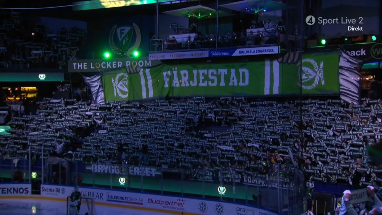 Färjestad BK - IK Oskarshamn | Halsduksmatchen - Intro + "På Den Sköld Du Klär" | 2023-12-30
