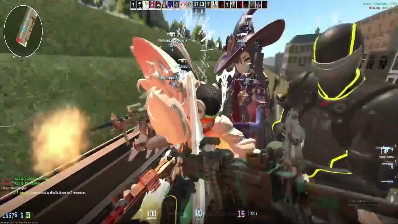 CSGO 2 ZOMBIE ESCAPE Rooftop RunAway | Katlost #csgo #cs2 #zombieescape