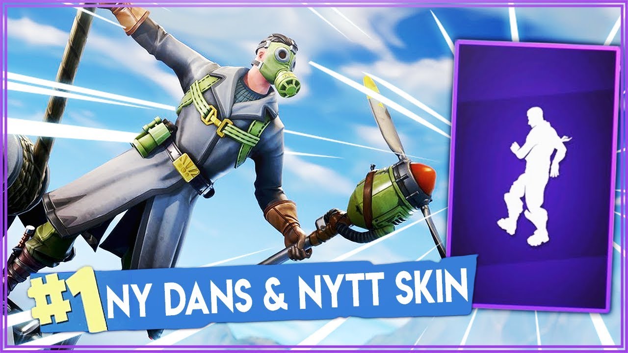 NY DANS OCH NYTT LEGENDARY SKIN! | Fortnite på svenska!