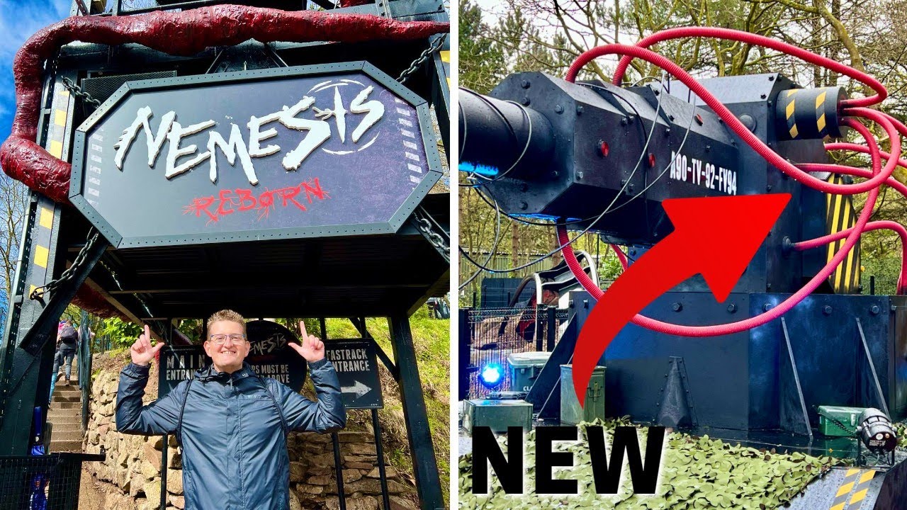 Nemesis Reborn NEW Theming, Rattle Update & MORE! Alton Towers 2024