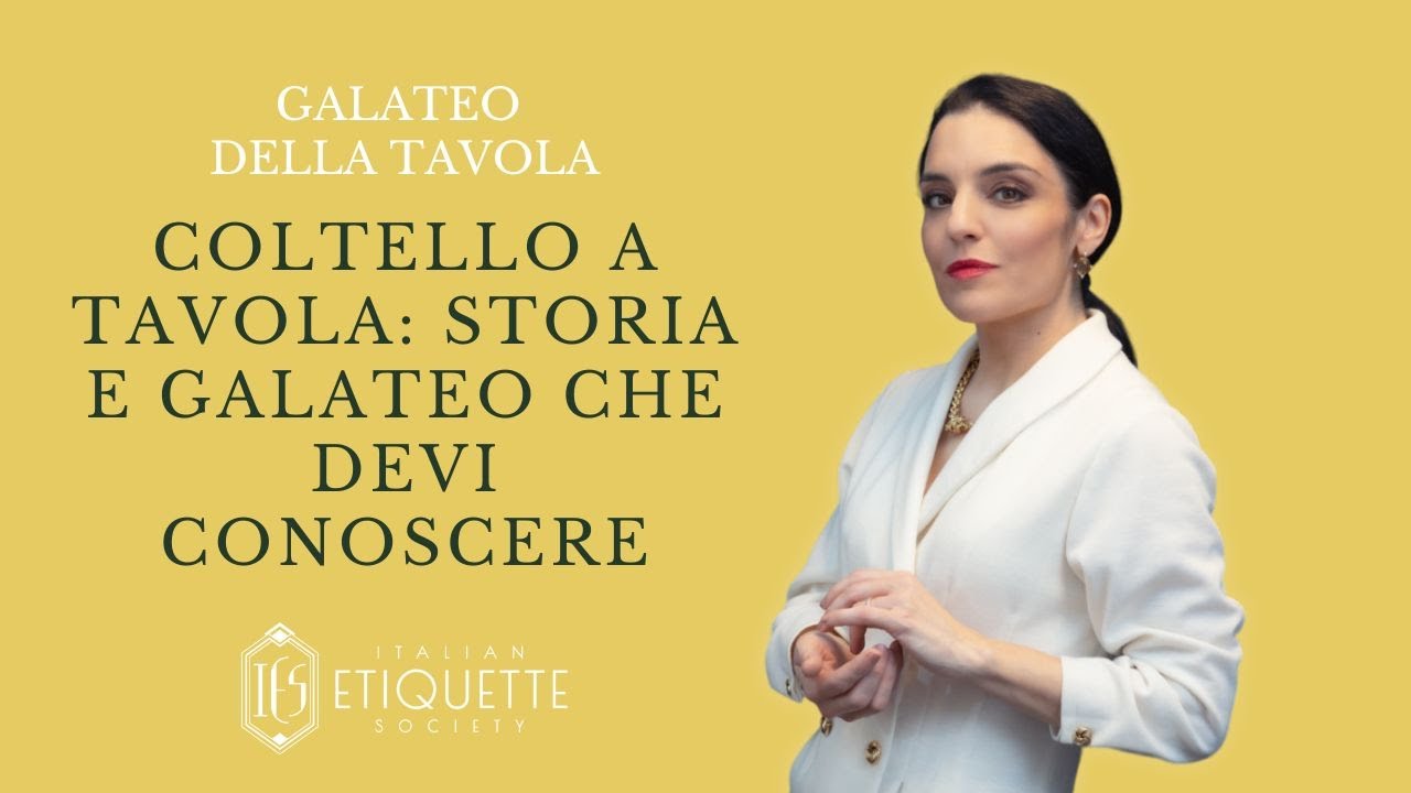 Coltello a tavola: storia e Galateo che devi conoscere #GalateoDellaTavola #StoriaDelColtello