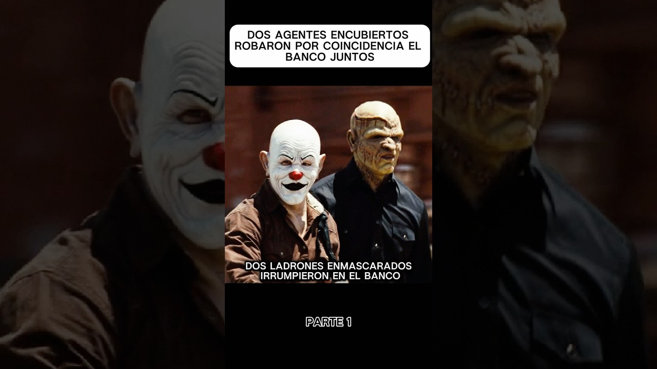 Dos agentes encubiertos robaron por coincidencia el banco juntos 