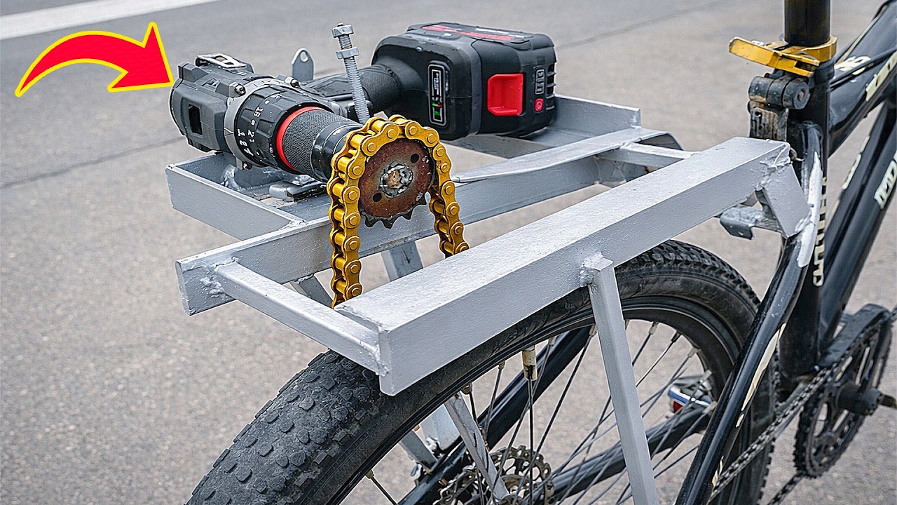 Прикрепить дрель к велосипеду – об этом не знают миллиарды людей!