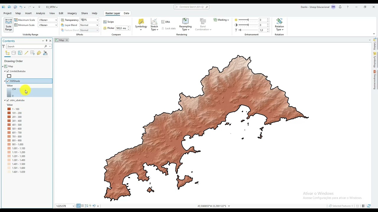 Curso ArcGIS Pro - Analise Topográfica