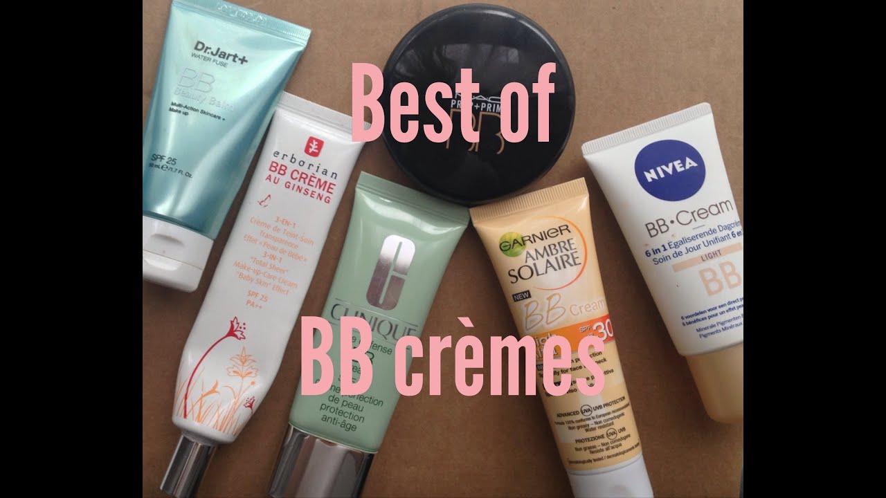 LES MEILLEURES BB CRÈMES