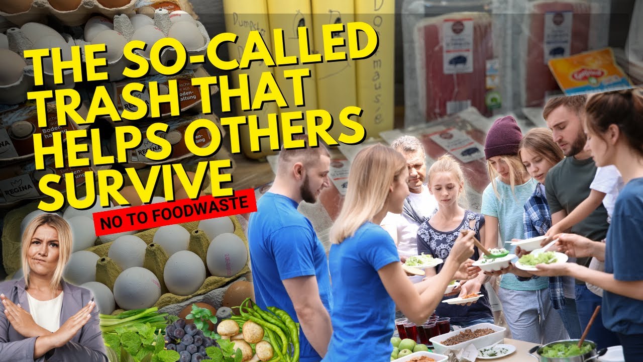 Dumpster Diving (Germany) : THE SO-CALLED TRASH THAT HELPS OTHERS SURVIVE