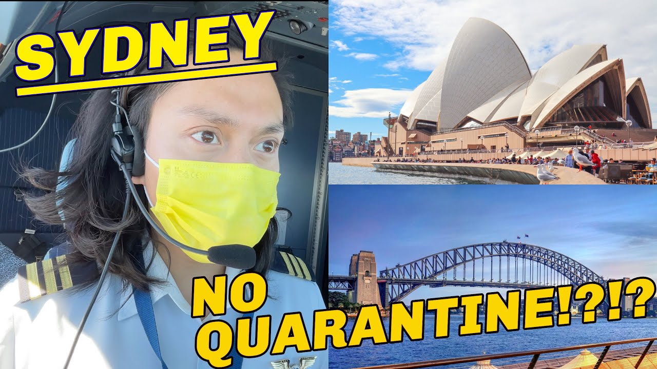 SYDNEY Layover, NO QUARANTINE| Airline Pilot Diaries |