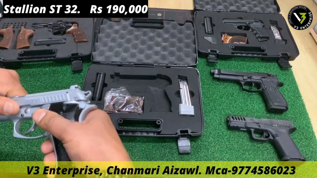 Foreign/India Handgun (PISTOL) tha tak tak a lo thleng thar leh e.