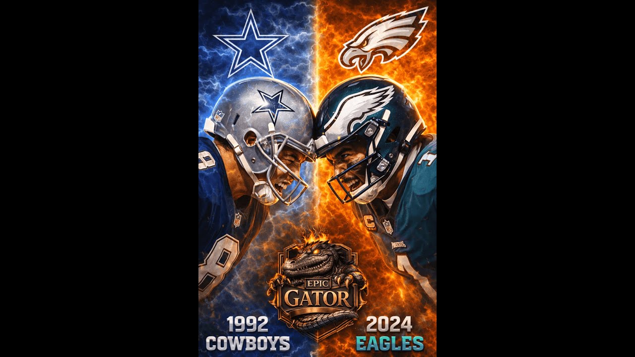 1992 Cowboys vs 2024 Eagles | EPIC EGTV Simulation | Speed vs Precision — Who Breaks First?