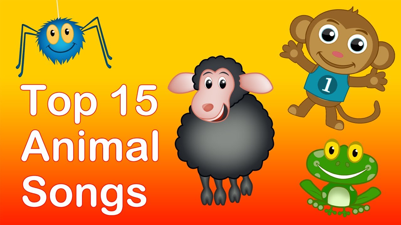 TOP 15 ANIMAL SONGS | Compilation | Nursery Rhymes TV | English Songs For Kids