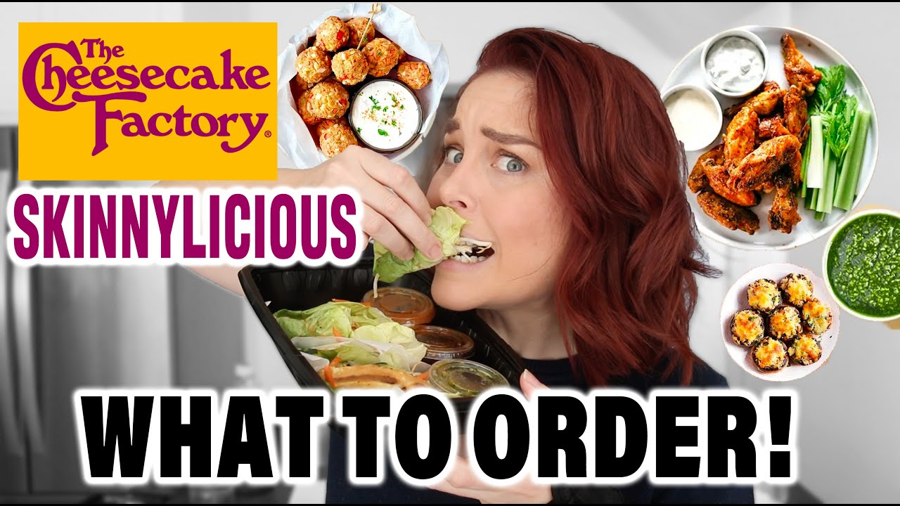 The ENTIRE Cheesecake Factory SKINNYLICIOUS Appetizers and Salad Menu For THE FIRST TIME!!