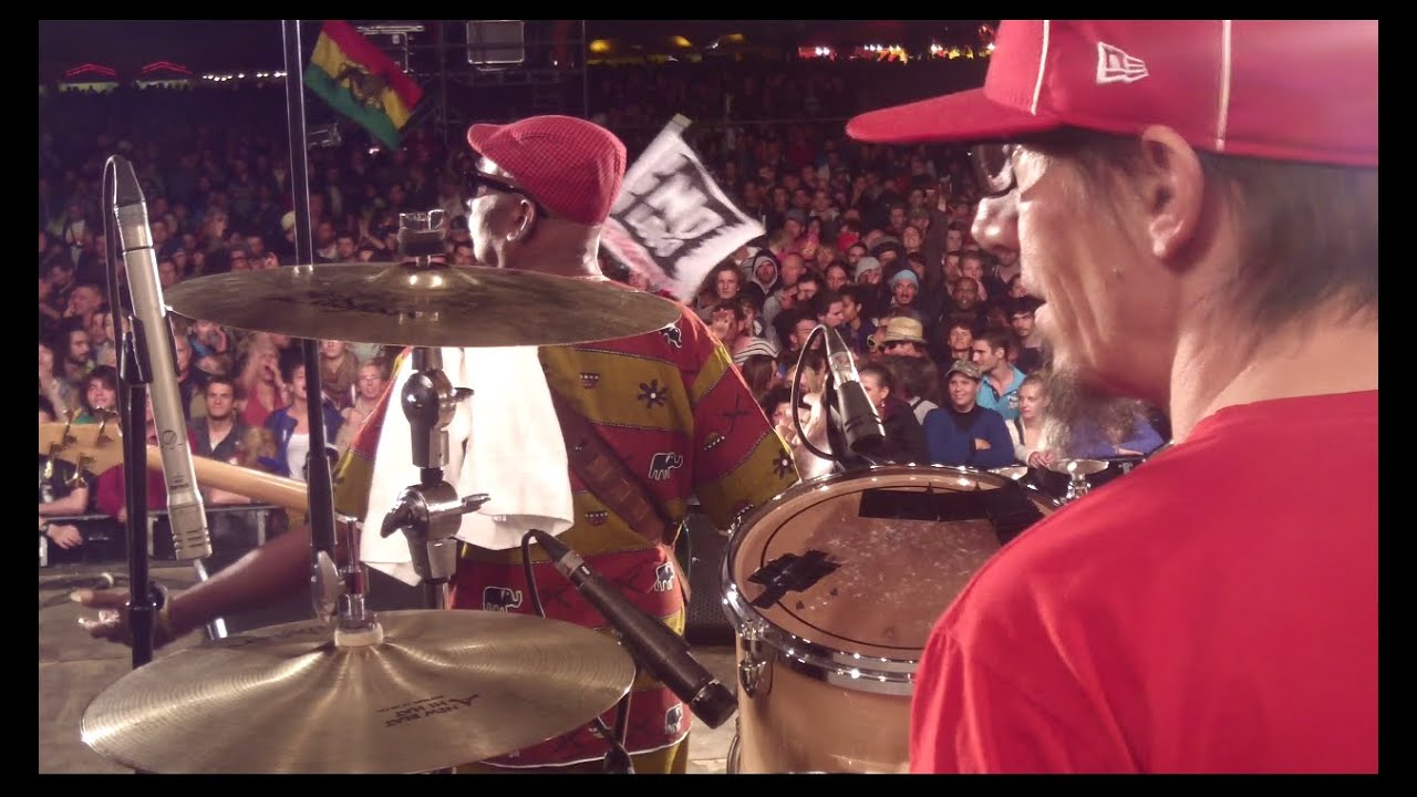 Dennis Bovell Dub Band  - No Logo 2014 - Intro (drummer's view)