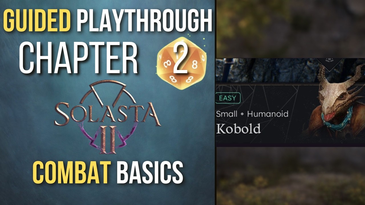 Руководство для начинающих по игре Solasta 2, прохождение №2 - Основы боя