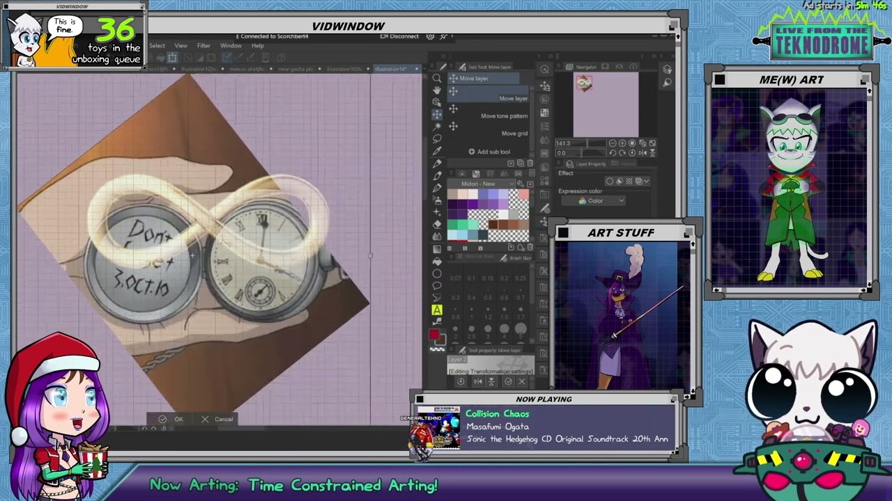 11/11/2025 - Time Constrained Arting!
