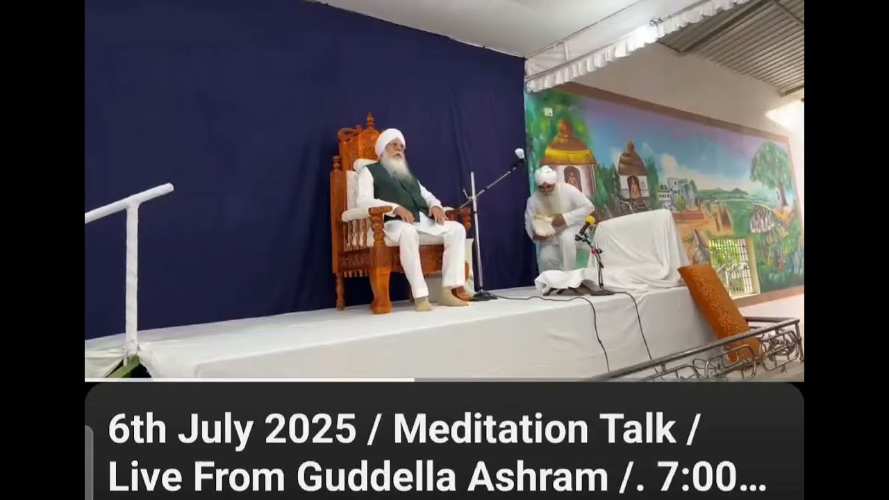 Hindi satsang 🙏🙏by babaji from guddela aasharm#babaji #radhaswami #guruji #gurunanakdevji #satsang