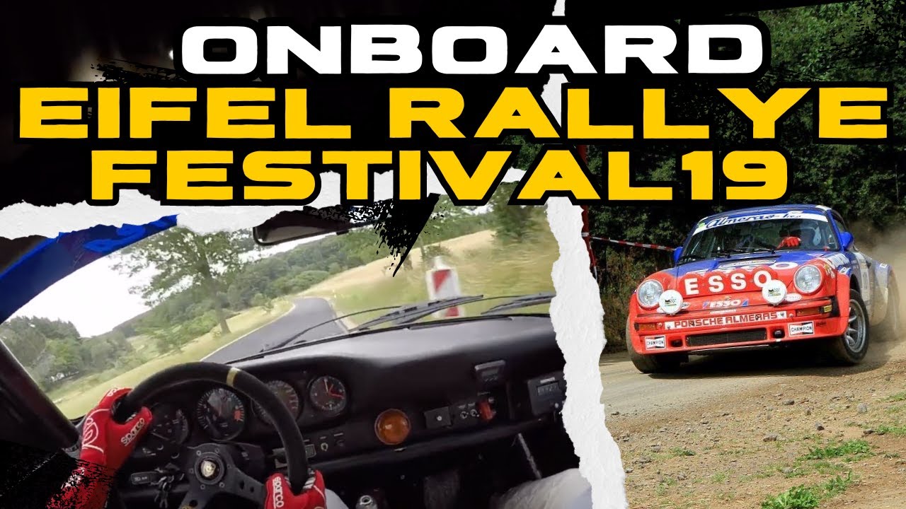 EIFEL RALLYE FESTIVAL 2019 | ONBOARD | PORSCHE 911 GROUP 4.| THIELE-RALLYE-TEAM