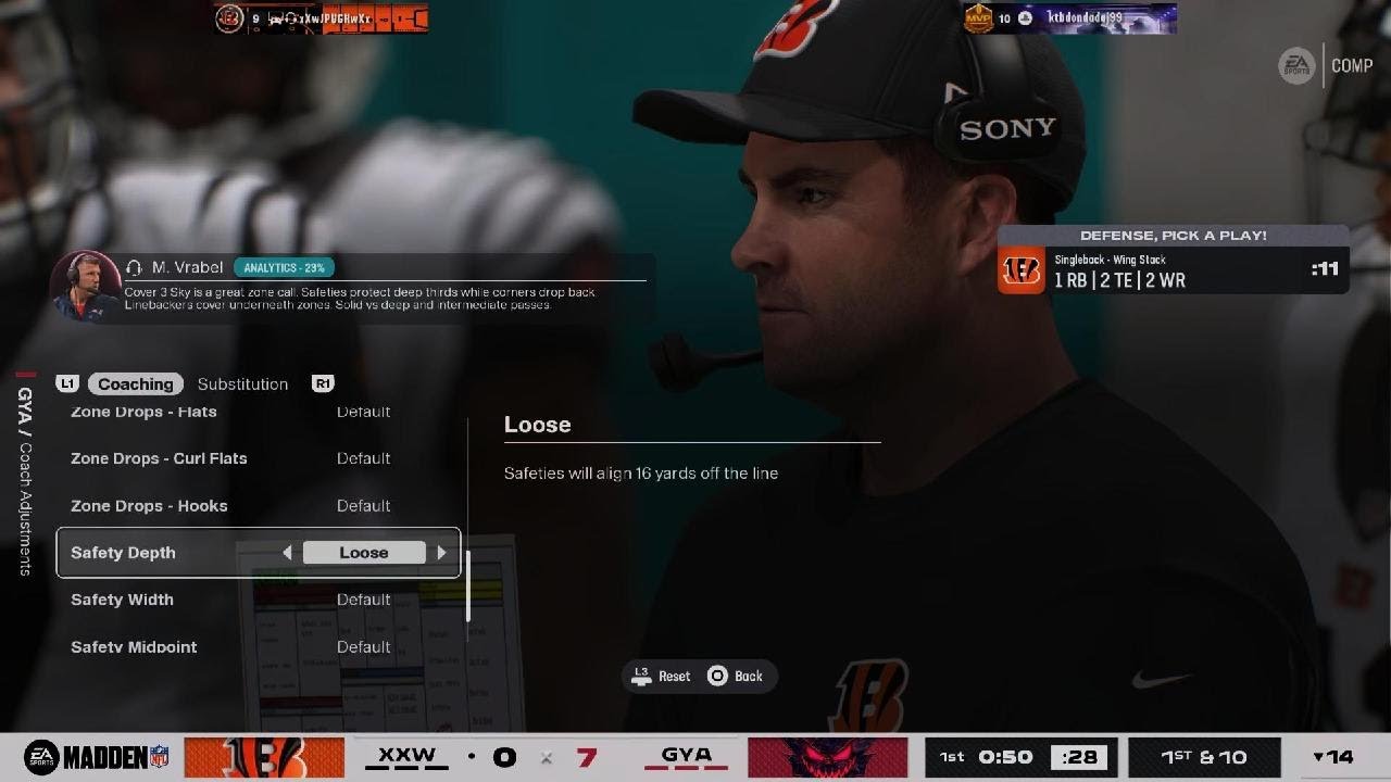 Madden NFL 26 Ravens theme team